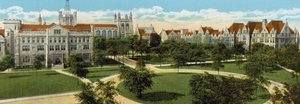 芝加哥大学校园（彩色照片） 作者 美国摄影师