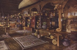 新墨西哥州阿尔伯克基印第安人大楼内部（彩色照片） 作者 美国摄影师