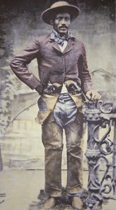 伊索姆-达特，约1870年（黑白照片）。 作者 美国摄影师