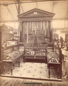 Kuffel＆Essers Exhibit，主楼，百年国际展览，费城，1876年（蛋白印刷） 作者 美国摄影师