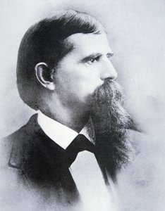 刘易斯-华莱士少将（1827-1905）（黑白照片）。 作者 美国摄影师