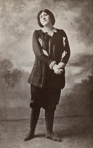 Melanie Kurt，饰演 "Fidelio"（黑白照片） 作者 美国摄影师