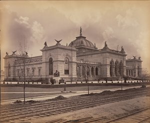 纪念馆百年博览会，1876年（明胶银版） 作者 美国摄影师