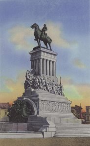 Maximo Gomez纪念碑，Maximo Gomez纪念碑（彩色照片） 作者 美国摄影师