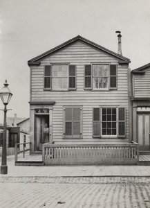 1869年在芝加哥门罗街42号居住 作者 美国摄影师