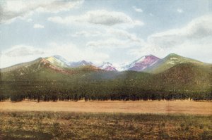 亚利桑那州旧金山山脉（彩色照片） 作者 美国摄影师