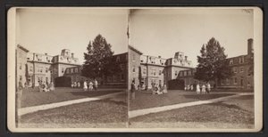 Stereoscopic views of the Oneida Community, c.1870 (b/w photo) 作者 美国摄影师