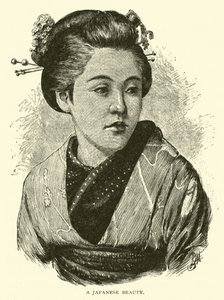 日本的美女 作者 美国学校