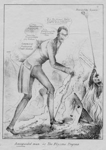 一个被误导的人，或者，朝圣者的进步，c.1832 作者 美国学校