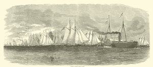 海军上将波特斯迫击炮舰队，1862年 作者 美国学校