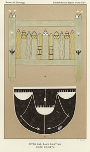 祭坛和沙画 作者 美国学校