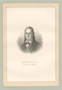 安德鲁·埃利科特（Andrew Ellicot），摘自约翰·本森·洛辛（John Benson Lossing）的《新国家...》 作者 美国学校