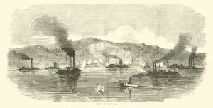攻击大海湾，1863年4月 作者 美国学校