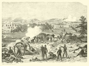 葛底斯堡战役，小圆顶峰会，1863年7月2日 作者 美国学校