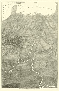 1862年密西西比河流域的鸟瞰图 作者 美国学校