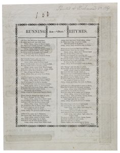 1861年，迪克西在一张纸上打印 作者 美国学校