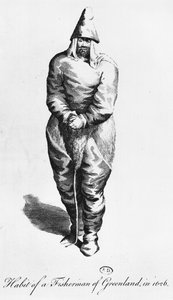 1626年为格陵兰渔民着装 作者 美国学校