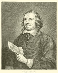 Edward Winslow (engraving) 作者 美国学校