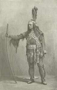 Edwin Forrest，美国演员，Metamora 作者 美国学校