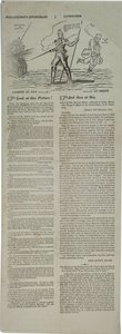 与着名美国人的选举海报，1828年 作者 美国学校