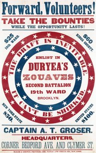 参加布鲁克林第19区第二营Duryeas Zouaves，1986年