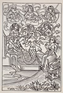 Fay Melusine，来自侏儒，法老，精灵和其他小人物的世界指南，作者：Thomas Keightley（1789-1872）出版于1880年 作者 美国学校