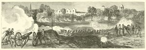1863年7月，密西西比州杰克逊市前的联邦军队 作者 美国学校