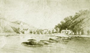 Fort St Davis和Schuylkill Rapids，c.1912 作者 美国学校