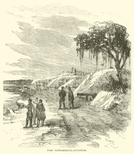 Thortbolt堡，萨凡纳，1864年12月 作者 美国学校