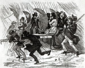 绕着号角，1849年 作者 美国学校