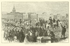 1863年4月，Griersons指挥进入巴吞鲁日 作者 美国学校