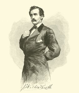 J Wilkes Booth，1865年4月 作者 美国学校