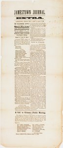 詹姆斯敦日报，1862年5月9日 作者 美国学校