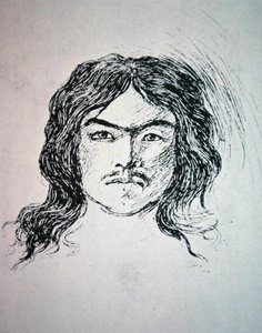 华金-穆列塔(litho) 作者 美国学校