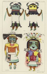 Kau, Muzribi, Lenya（彩色石版印刷） 作者 美国学校