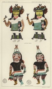 拉科内马纳、马姆兹劳马纳（彩色石版画） 作者 美国学校