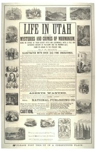 犹他州的生活或摩门教的神秘和罪恶; 1870年，他们揭露了他们的秘密仪式和仪式