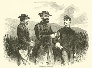 麦克弗森和他的首席工程师，1863年5月 作者 美国学校