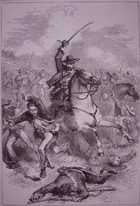 美墨战争（1846-48），布埃纳维斯塔战役 作者 美国学校