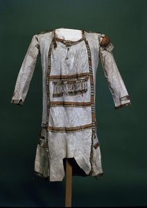 美国原住民及膝皮衬衫（驯鹿皮）（前见109423） 作者 美国学校