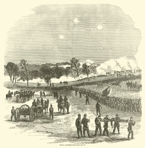 靠近Chancellorsville，1863年5月1日，5月1日 作者 美国学校
