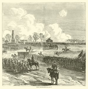靠近Chancellorsville，1863年5月1日 作者 美国学校
