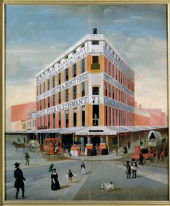 No.7 12 Bowery，NYC，c.1837-39 作者 美国学校