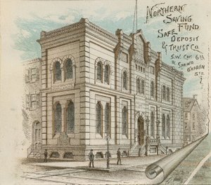 北方储蓄基金保管和信托公司，1885-86年 作者 美国学校