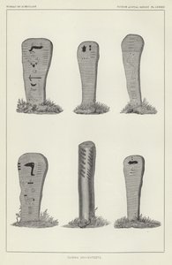Ojibwa Grave-Posts 作者 美国学校
