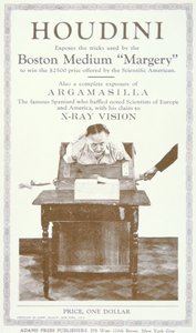 揭露波士顿灵媒 "玛格丽 "所用伎俩的小册子，约1924年（打印）。 作者 美国学校