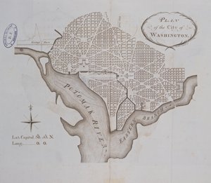 华盛顿市计划最初于1793年制定 作者 美国学校