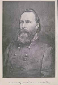 詹姆斯朗斯特里特将军肖像（1821-1904）（石版画） 作者 美国学校