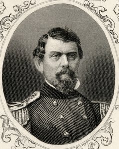 William Joseph Hardee的肖像（1815-73） 作者 美国学校