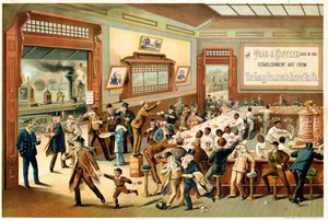 海报广告Great Atlantic＆Pacific Tea Co.，1886